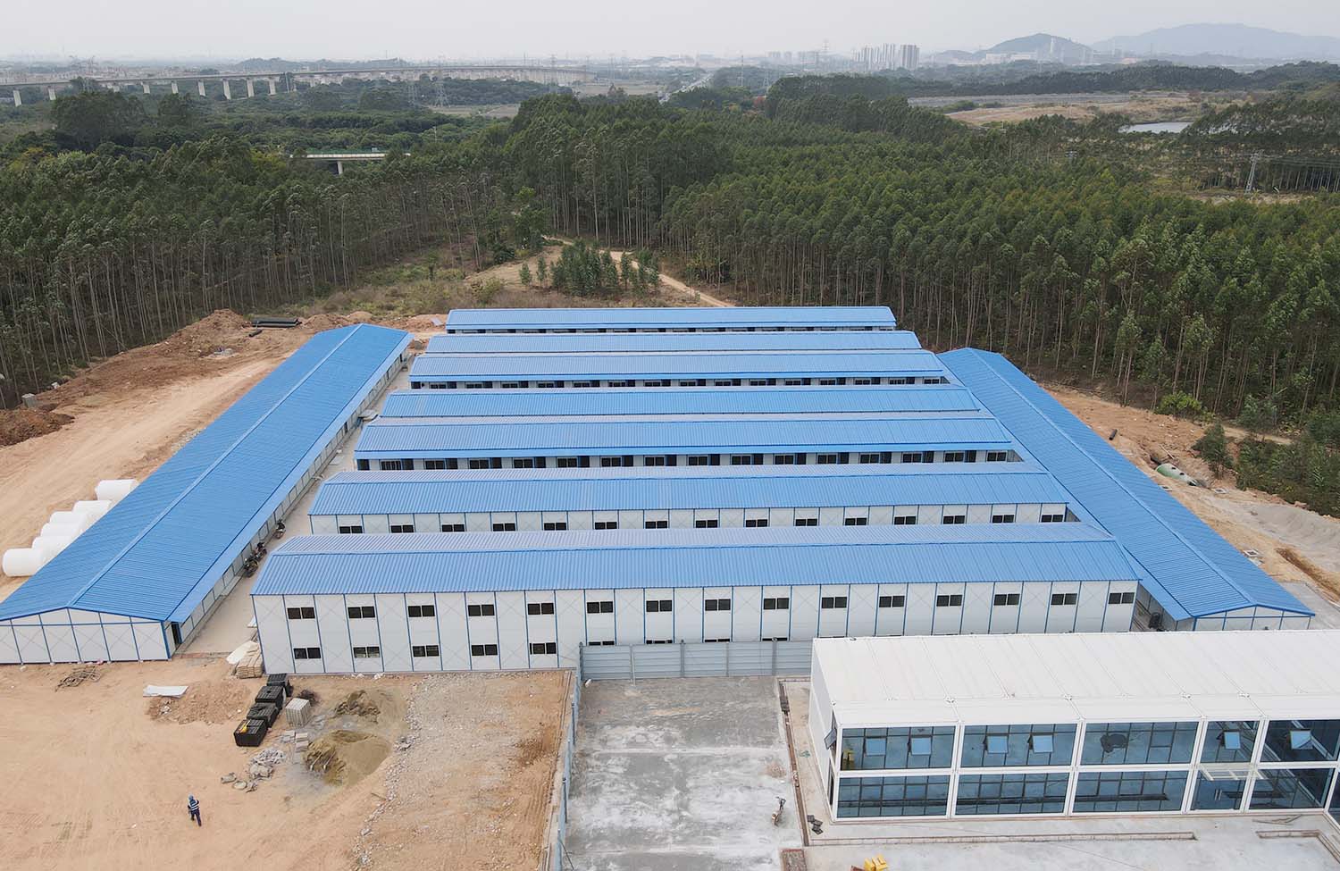 绿天然板房项目