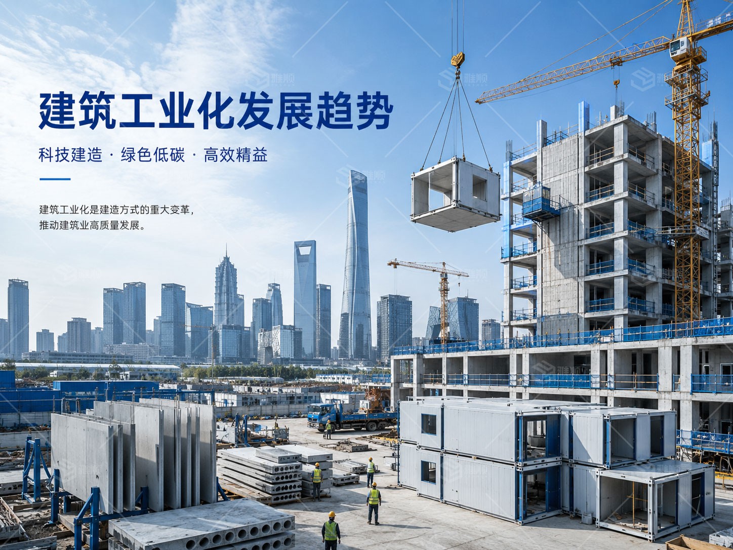 国内建筑工业化加速推进，装配式建筑与轻钢结构迎来应用增长