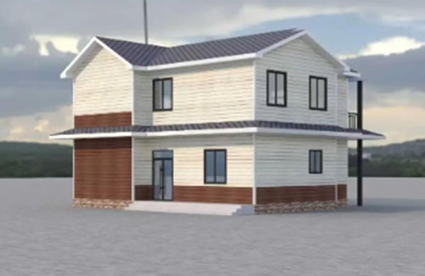 未来住宅新趋势，30天完工的两层轻钢房屋