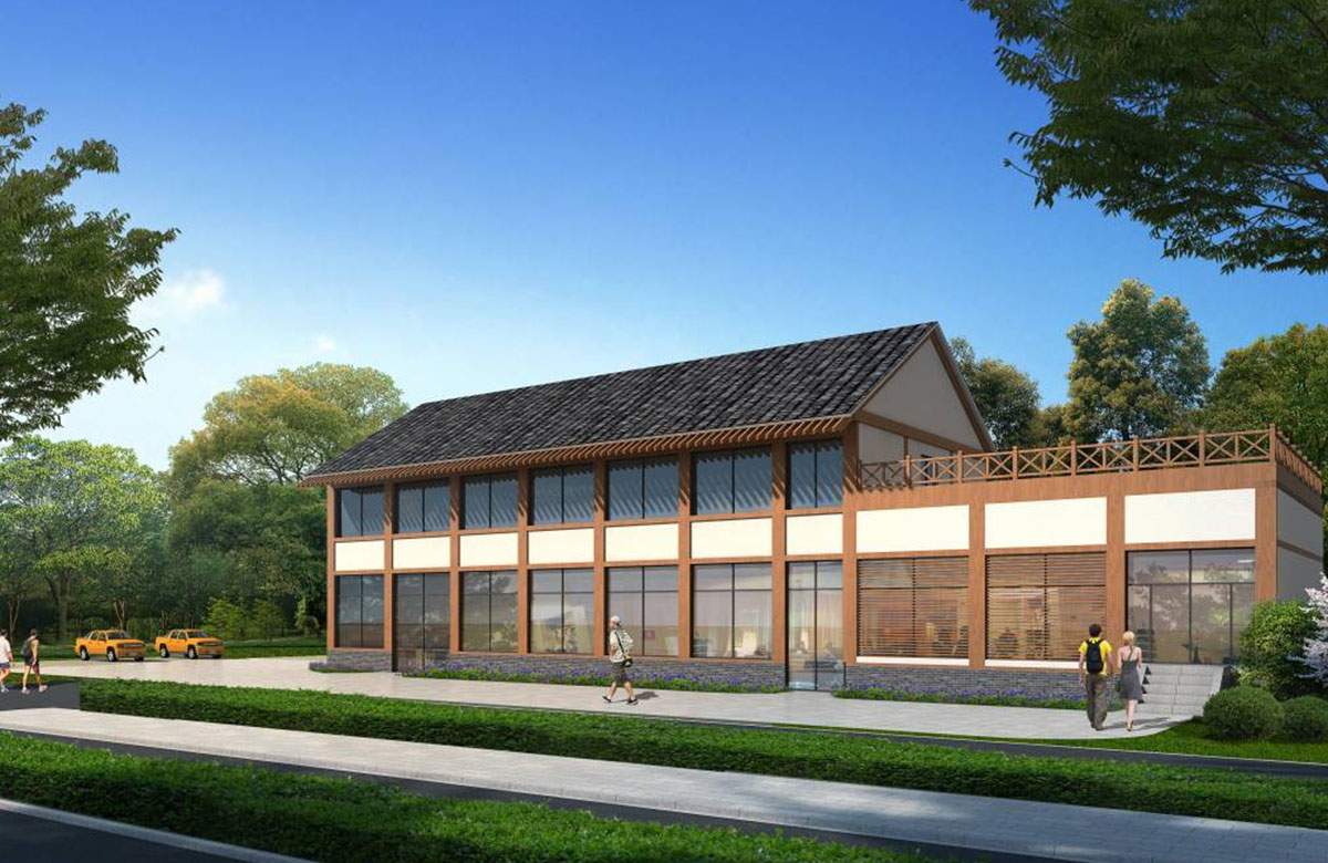 钢结构接待中心